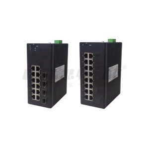 Yiheda önműködő ipari kapcsoló gigabit ethernet szabványos hálózati menedzsment fém héj 1000m 12 4/16 port típus: rj45 sfp