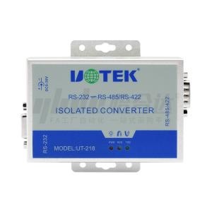 Yutai technológia soros port átalakító RS-232/485/422 fotoelektromos szigetelés átalakítás 3 soros port szabvány rs232 rs422/485 soros port típus db9 női db9 férfi rj45