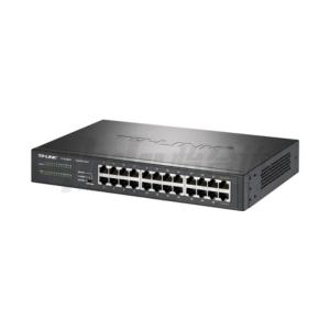 Univerzális kapcsoló keskeny asztali gigabit ethernet kezeletlen 24 portok 10/100/1000m fém héjú rj45 típusú csatlakozó adapter