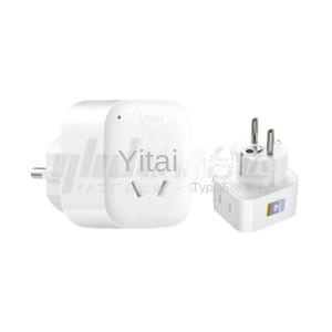 Power plug bull márka 2-core európai szabványos utazási átalakító 1-bit 5-hole 1-bit 2-hole
