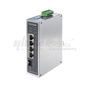 Univerzális ipari kapcsoló gigabit ethernet hálózati menedzsment 5 port 44v ~ 57vdc 10/100/1000m fém héjú port típus rj45 sfp
