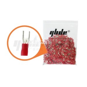 high quality insulation pressing terminal fork-shaped PVC jacket