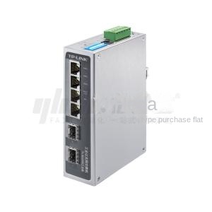 Univerzális ipari kapcsoló gigabit ethernet hálózati menedzsment 6 port 10/100/1000m fém héjú port típus rj45 sfp