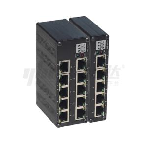 Ipari kapcsoló kompakt 100 gigabit ethernet gigabit ethernet kezeletlen 5/10 port 100m fém tok rj45 típus