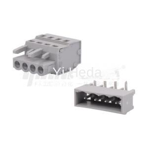 Miniatűr wire-to-wire nylon csatlakozó 5.0mm hangmagasság dugó/aljzat