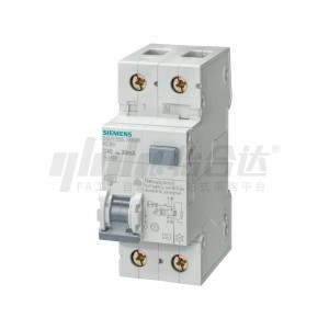 Siemens elektromágneses maradék áram védelem megszakító 5su1 sorozat 1 pólus n
