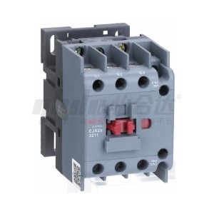 Delixi ac kontaktor cjx 2s sorozat 3 pólusú tekercs feszültség ac 220v névleges áram 9a