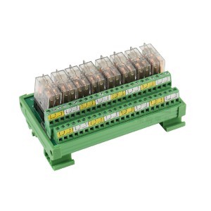 Yiheda saját működtetésű széles bázis teljesítmény relé modul 8 csoport dc/ac a dc/ac