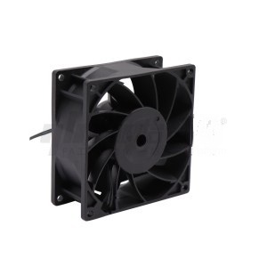 Yiheda axiális ventilátor ec energiatakarékos ac dupla golyóscsapágy ce minősítés pbt anyag 7000h élet