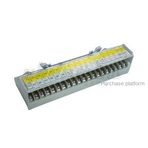 Conventional terminal block Japanese type terminal block Mitsubishi Q series positioning module terminal block