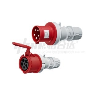 Bull ipari csatlakozó standard egyenes dokkoló push-in gyors dokkolás ip44 egyenes-through plug/relé női aljzat