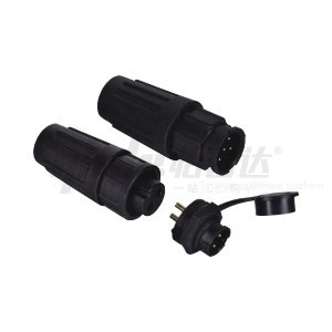 Yiheda körkörös csatlakozó vízálló egyenes női dugó/relé férfi dugó/panel szerelés férfi socket nylon bajonett jack