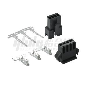 Yida nylon csatlakozó wire-to-wire típus 2,50mm távolság gumi héj/vége