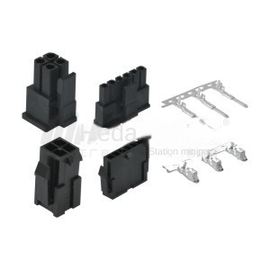 Yidaoda nylon csatlakozó wire-to-wire típus 3,00mm távolság gumi héj/vége
