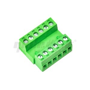 Wire-to-wire nylon connector 5.08mm pitch plug/socket