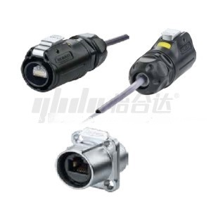 Yiheda hálózati port csatlakozó vízálló relé adapter snap-on négyzet karima fix panel telepítés rj45
