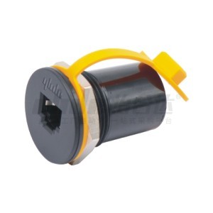 Yiheda hálózati port csatlakozó univerzális relé adapter csatlakozó hexagon nut zár panel telepítés rj45