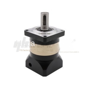 Gazdaságos univerzális planetáris redukáló négyzet karima telepítés spirális fog dupla szegmens adaptált szervo motor stepper motor