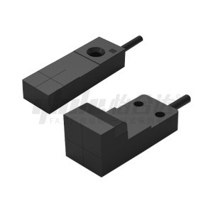 Yiheda önműködő induktív közelségérzékelő négyzet ultra-kis nem-flush telepítés közvetlen kivezető 2m/3 core wire hatékony érzékelési távolság 2,5 ~ 5mm