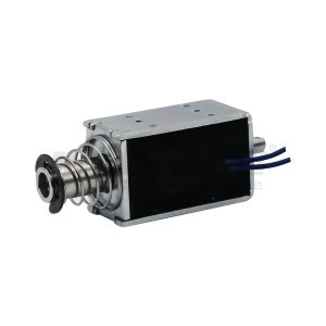 Elektromágnes push-pull típusú keret típus spcc felületkezelés környezetvédelem kék cink plating sum24l felületkezelés réz alsó nikkel plating